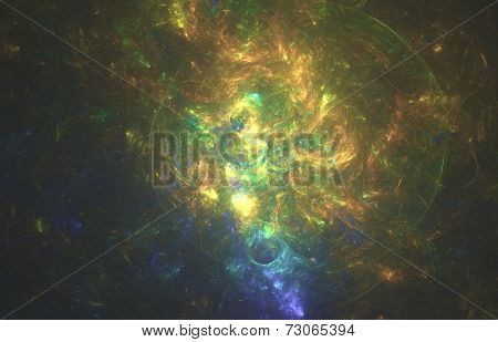 Nebular clouds in furthest universe