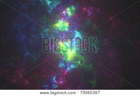 Nebular clouds in furthest universe