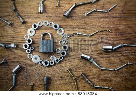 fertilization of nuts and washers