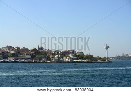 Uskudar From Bosphorus