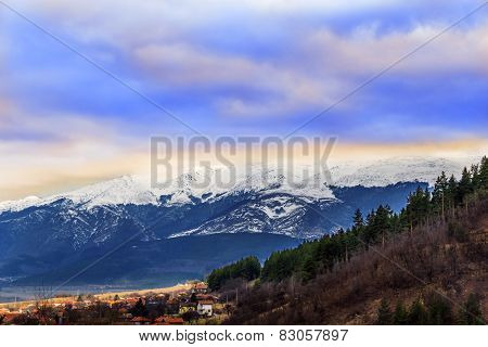 Beautiful Mountains And Clouds