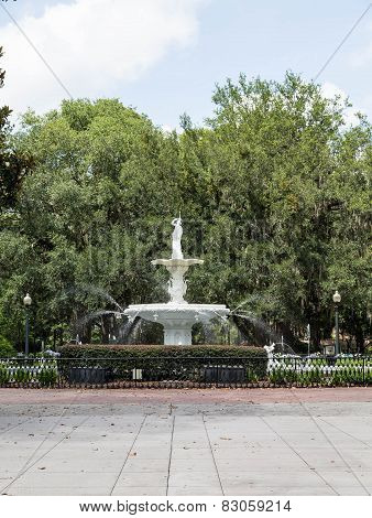 Fountain Past Patio