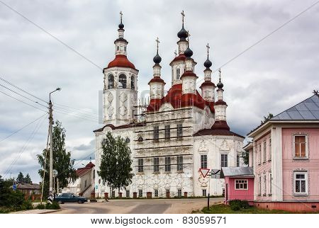 The Church Of The Entry Into Jerusalem, Totma, Russia