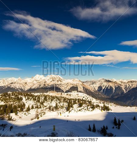 Morning On The Ski Slope