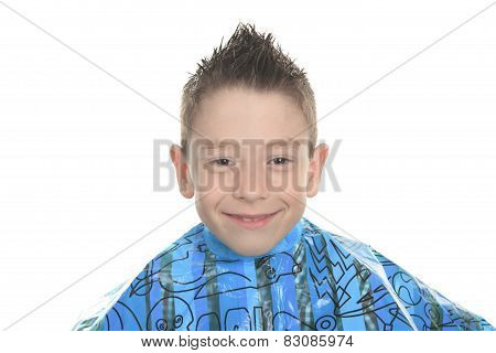 Salon Style - Hairdresser in studio white background