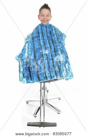 Salon Style - Hairdresser in studio white background