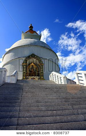 세계 평화 탑, 포카라, 네팔