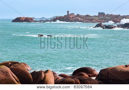 Ploumanach Coast View (brittany, France)