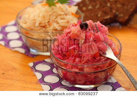 Sauerkraut Of Two Types