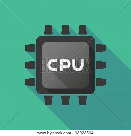 Black Cpu Icon