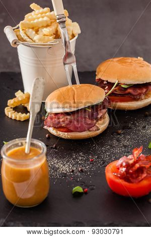 Delicious burger