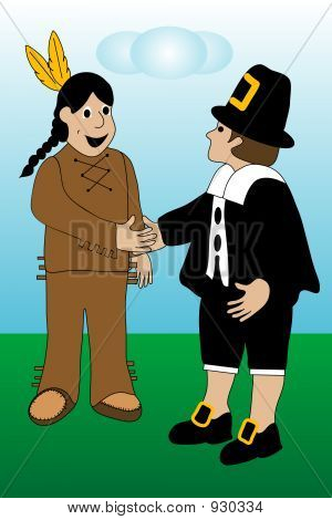 Intialainen tervehdys Pilgram