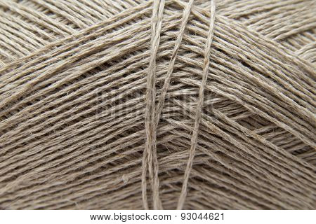Lilnen Knitting Yarn Background