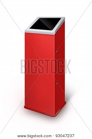 Interactive Information Kiosk Terminal Stand
