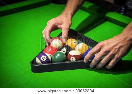 Billiard balls.
