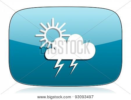 storm icon waether forecast sign 