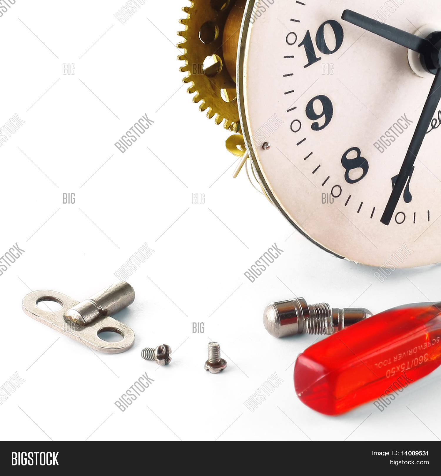 Broken Clock Screws Image & Photo (Free Trial) Bigstock