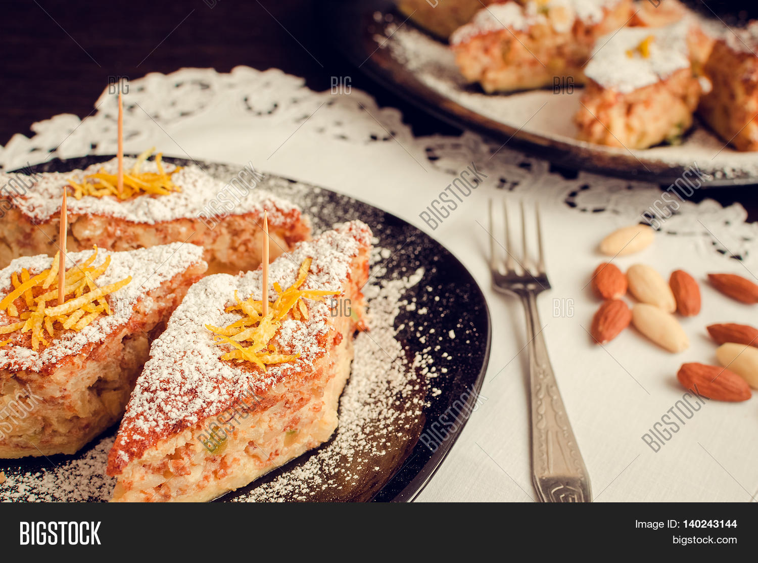 Torta Di Riso Baked Image Photo Free Trial Bigstock