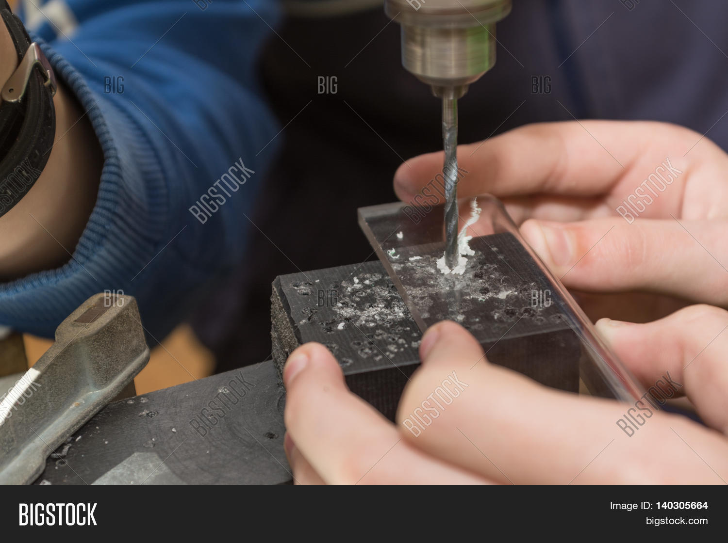 Technicians Drilled Image & Photo (Free Trial) Bigstock