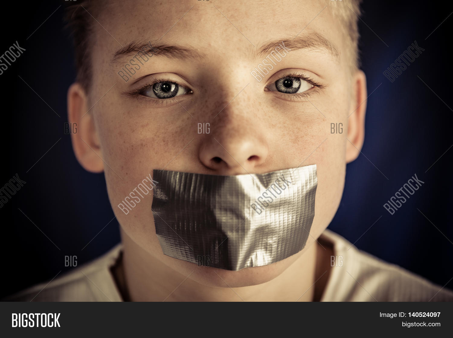 Young Teenage Boy Duct Image & Photo (Free Trial) Bigstock