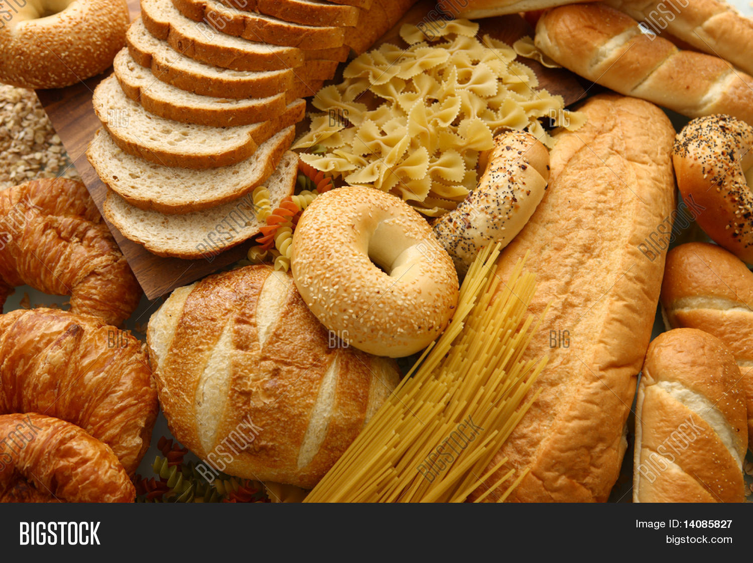 Bread Grains Group Image & Photo (Free Trial) Bigstock