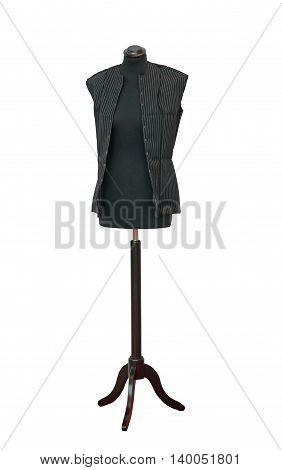 Sewing Mannequin Model Isolated Included Clipping Path