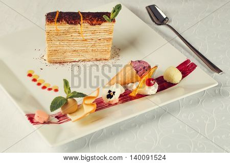 Decorated Cake Dessert