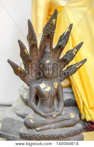 close up Buddha statue Nak prok series