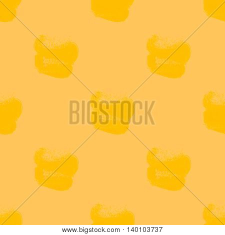 Watercolor abstract blot in the form of clouds seamless pattern.