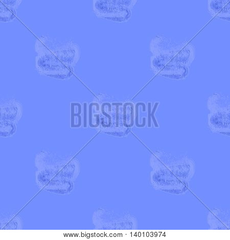 Watercolor abstract blot in the form of clouds seamless pattern.