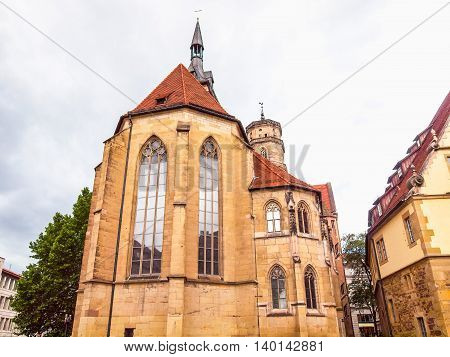 Stiftskirche Church, Stuttgart Hdr
