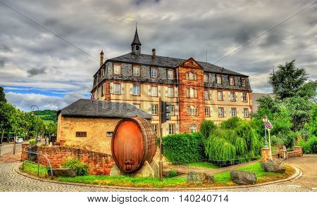 Wine barrel in Molsheim - Bas-Rhin, Alsace, France