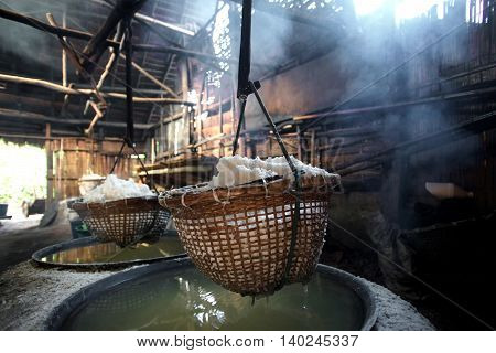 Boiling Rock Salt