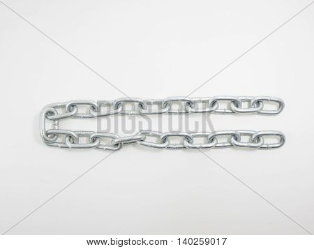 tow drag draw chain fetters ligature tie