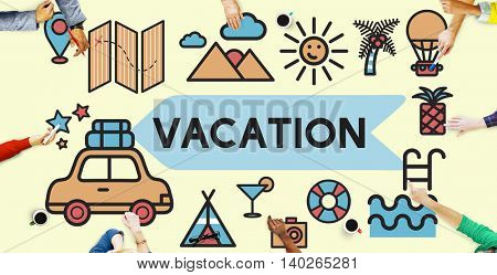Travel Vacation Sun Fun Enjoyment Concept