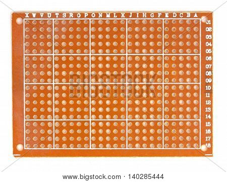 DIY Prototype PCB Universal Circuit Board Top View