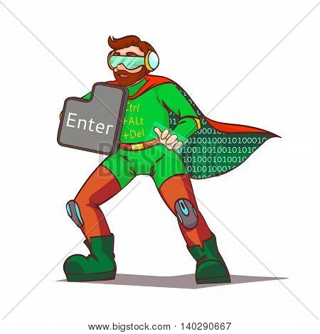System Administrator - the hero in the cloak