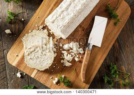 Raw White Organic Goat Cheese