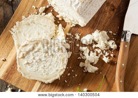 Raw White Organic Goat Cheese