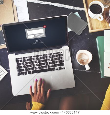 Hot News Newsletter Announcement Daily Concept