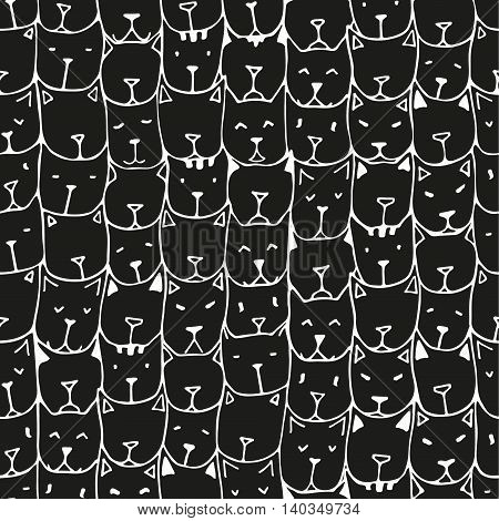 Background With Cats