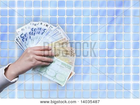 Handing Money