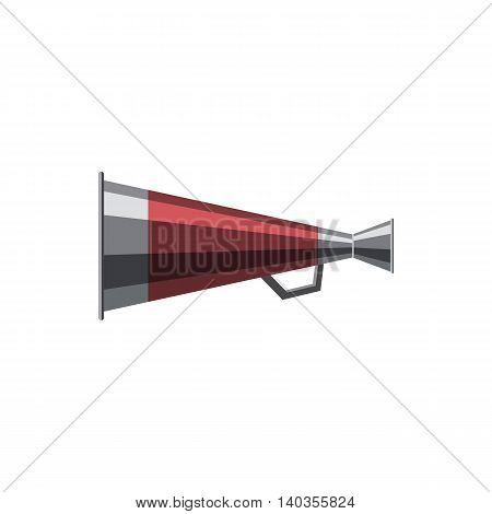 Mouthpiece icon in cartoon style isolated on white background. Sound symbol
