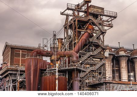 Landschaftspark Nord Duisburg blast fornace culture Industry