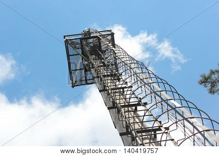 Mast for modern transmitting devices cellular mobile communication.