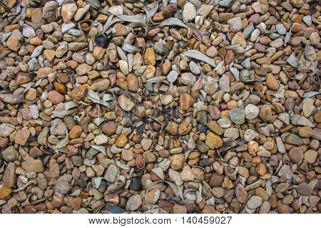 Several stone cubes together into a beautiful image.