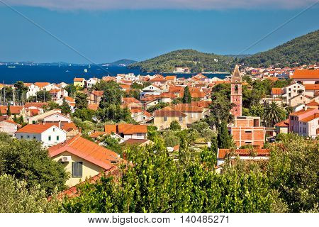 Village of Preko on Ugljan island Zadar archipelago in Dalmatia Croatia