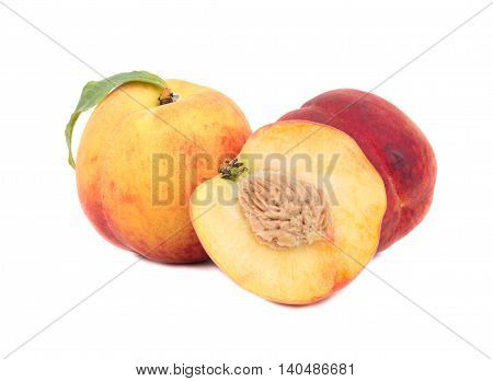 Peach With Half