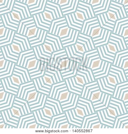 Art deco seamless pattern. Stylish modern geometric texture. Repeating polygonal shapes lines rhombuses. Backdrop. Web. Vector element of graphic design
