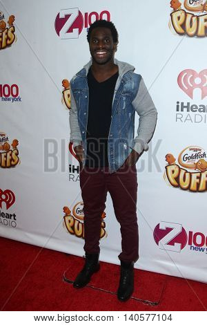 NEW YORK-DEC 12: Professional football player Prince Amukamara attends Z100's Jingle Ball 2014 at Madison Square Garden on December 12, 2014 in New York City.